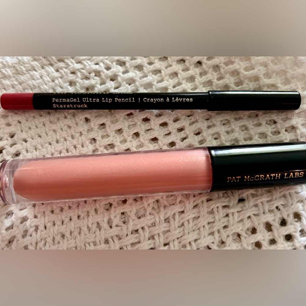 PAT MCGRATH LABS!! LOT OF TWO! LUST: GLOSS IN “LOVE POTION” LIP GLOSS/ LIP LINER